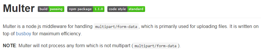 NodeJS File Upload Using Multer